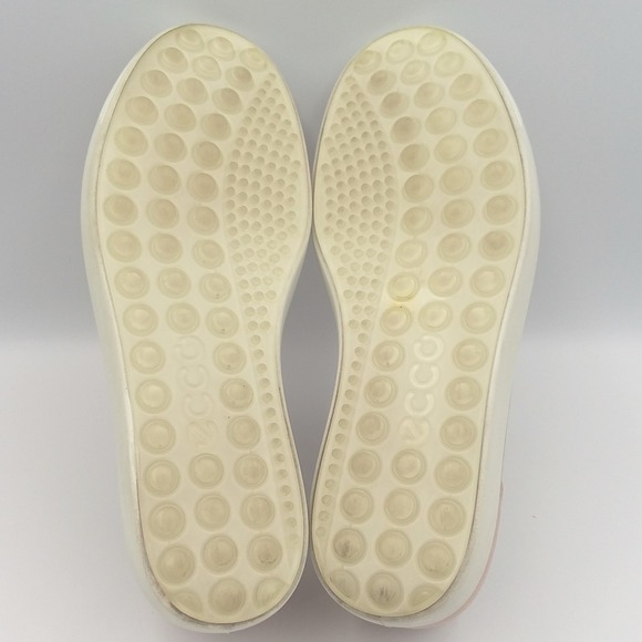 ECCO Soft 7 Sneaker Perforated Leather Casual Walking Shoes‎ Rose Dust Women's 7 - Picture 10 of 11